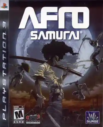 Afro Samurai (USA) (v1.01) (Disc) (Update) box cover front